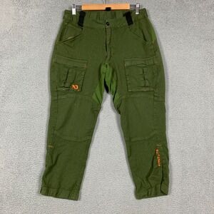 First Lite Kanab Cargo Pants Mens Large Green Merino Wool Hiking Hunting Outdoor